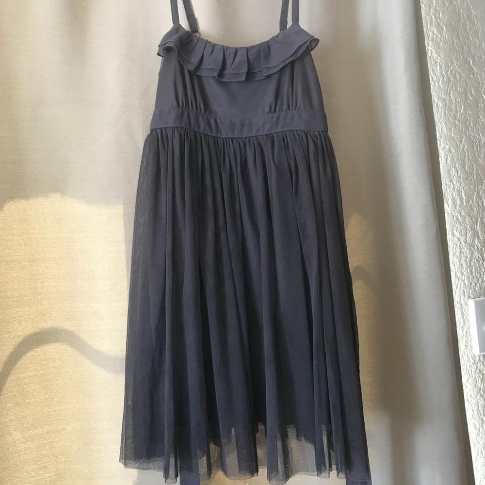 Dark gray dress